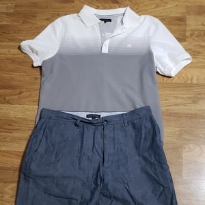 🆕️ Banana Republic polo shirt and shorts
